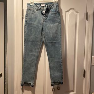 NWT Sz 2 US Lioness Mind Over Matter High Rise Mom Jeans